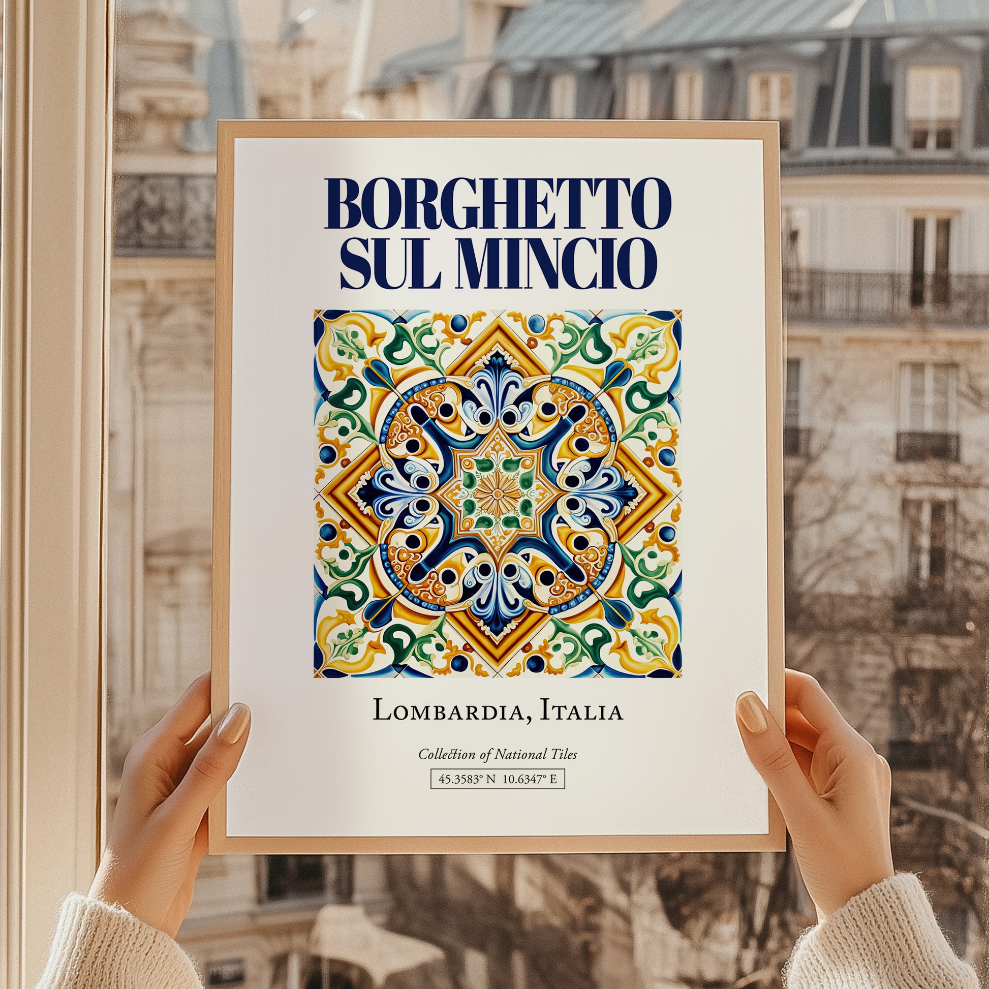 Borghetto sul Mincio, Italy – Travel Print