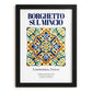 Borghetto sul Mincio, Italy – Travel Print, in sleek black frame