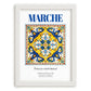 Marche, Italy – Travel Wall Decor, placed in minimal white frame