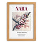 Nara, Japan – Wanderlust-Inspired Poster, set in oak frame