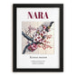 Nara, Japan – Wanderlust-Inspired Poster, in sleek black frame
