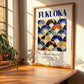 Fukuoka, Japan – Travel Poster, clean layout with no caption