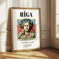 Riga, Latvia – Global Wall Art, styled in a charming Paris street view