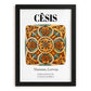Cēsis, Latvia – Travel Wall Decor, in sleek black frame