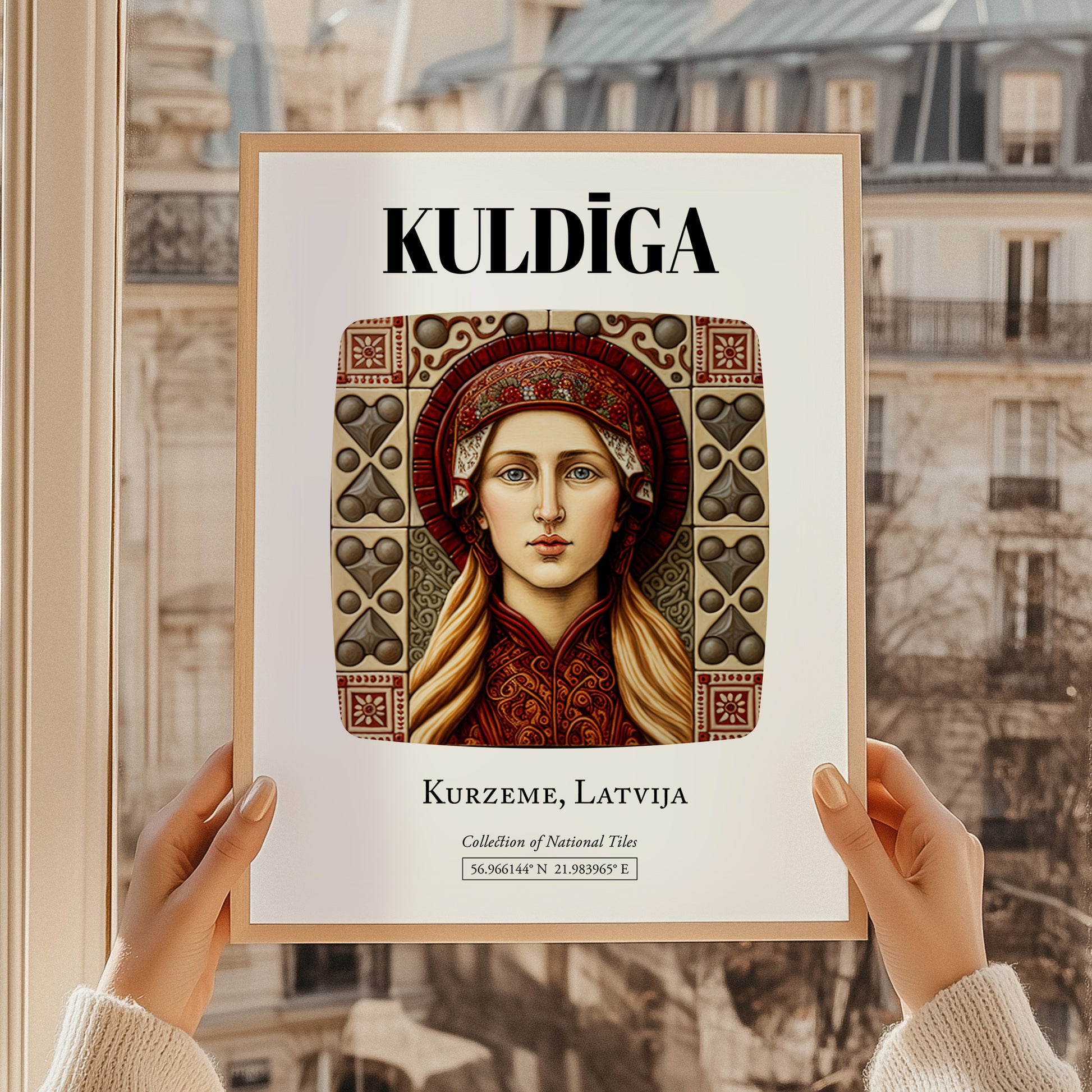 Kuldīga, Latvia – Travel Poster