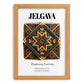 Jelgava, Latvia – Travel Wall Decor, set in oak frame