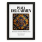 Playa del Carmen, Mexico – Travel Print, in sleek black frame