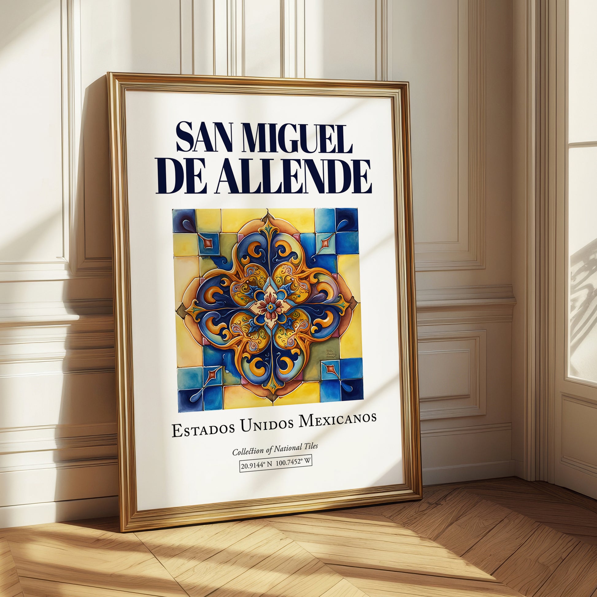 San Miguel de Allende, Mexico – National Pride Wall Decor, styled in a charming Paris street view