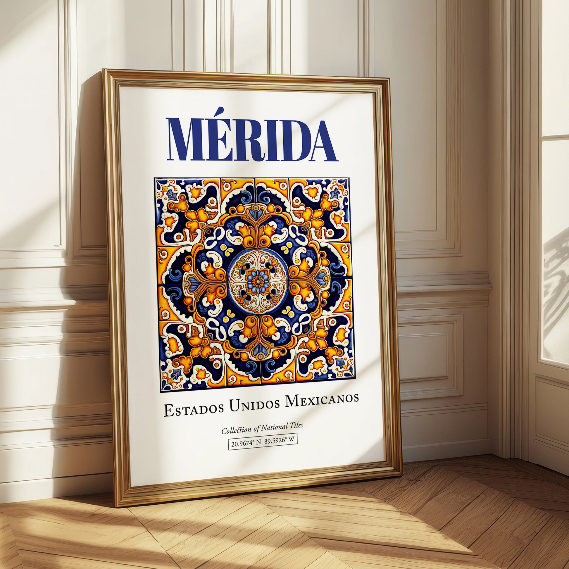 Mérida, Mexico – Global Wall Art, styled in a charming Paris street view