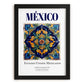 México, Mexico – Wanderlust-Inspired Poster, in sleek black frame
