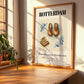 Rotterdam, Netherlands – Travel Poster, clean layout with no caption