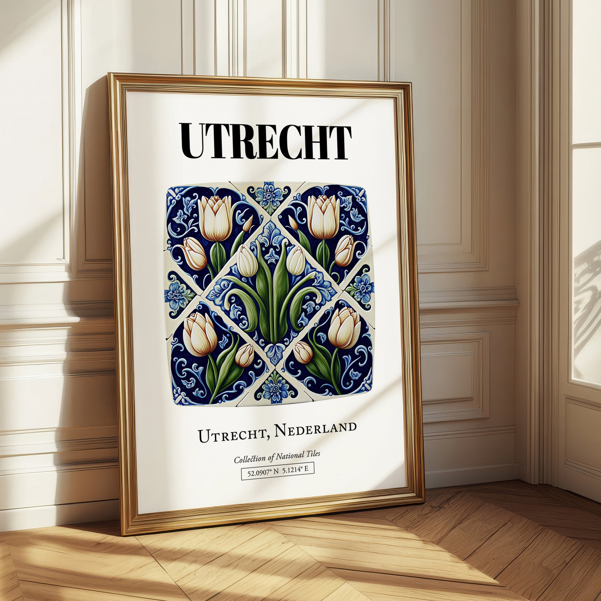 Utrecht, Netherlands – Travel Wall Decor, styled in a charming Paris street view