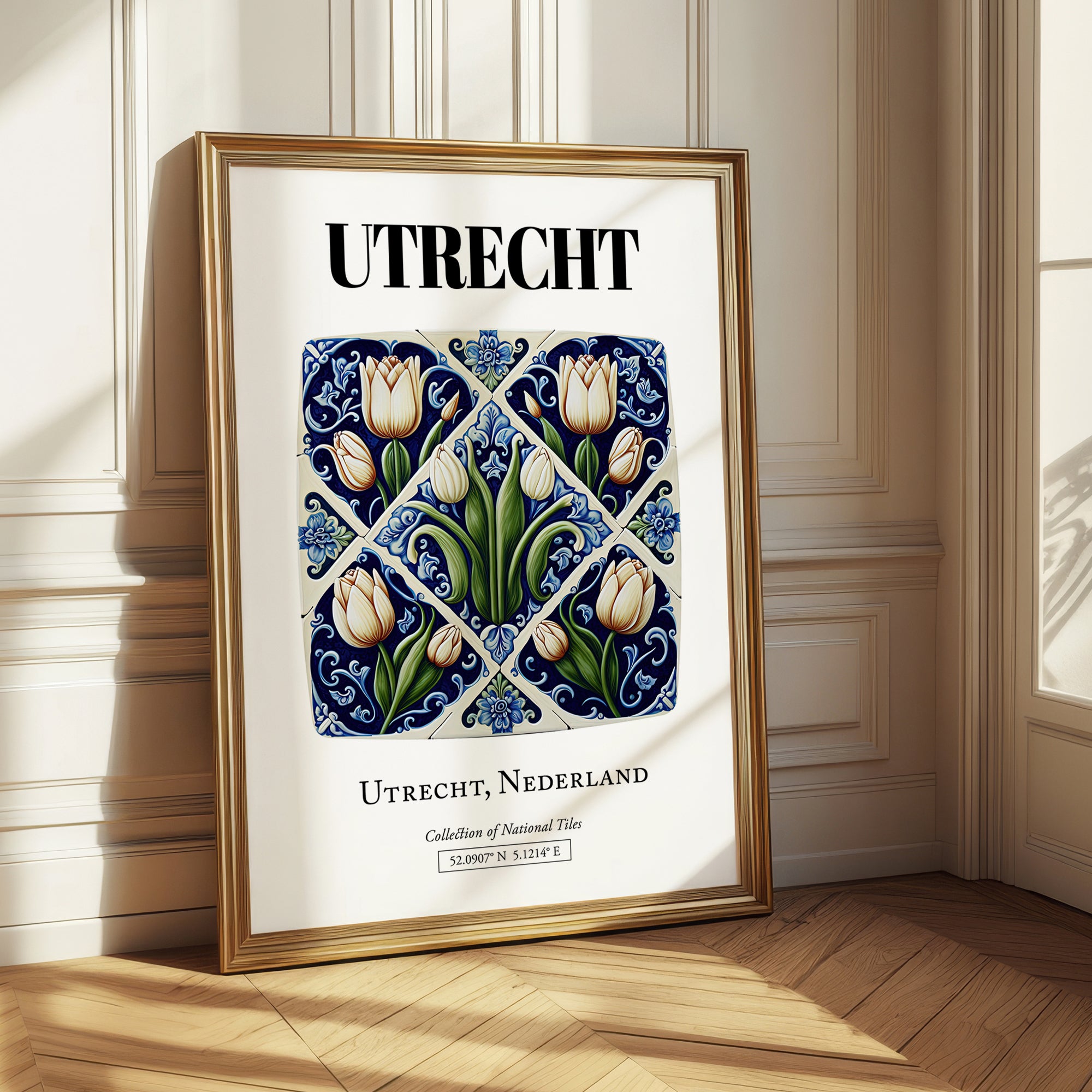 Utrecht, Netherlands – Travel Wall Decor, styled in a charming Paris street view