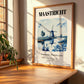 Maastricht, Netherlands – Travel Poster, clean layout with no caption