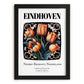 Eindhoven, Netherlands – Travel Print, in sleek black frame