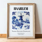 Haarlem, Netherlands – Travel Print, in wooden frame leaning on the floor