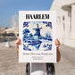 Haarlem, Netherlands – Travel Print, no-text version framed in wood