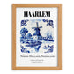 Haarlem, Netherlands – Travel Print, set in oak frame