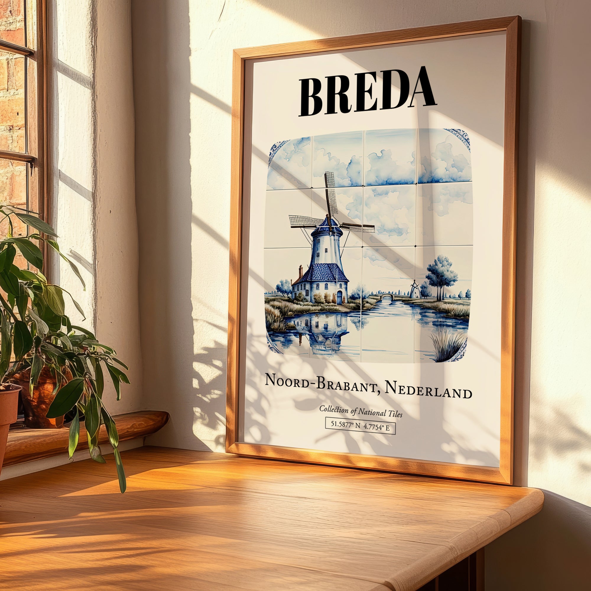 Breda, Netherlands – Travel Wall Decor, clean layout with no caption