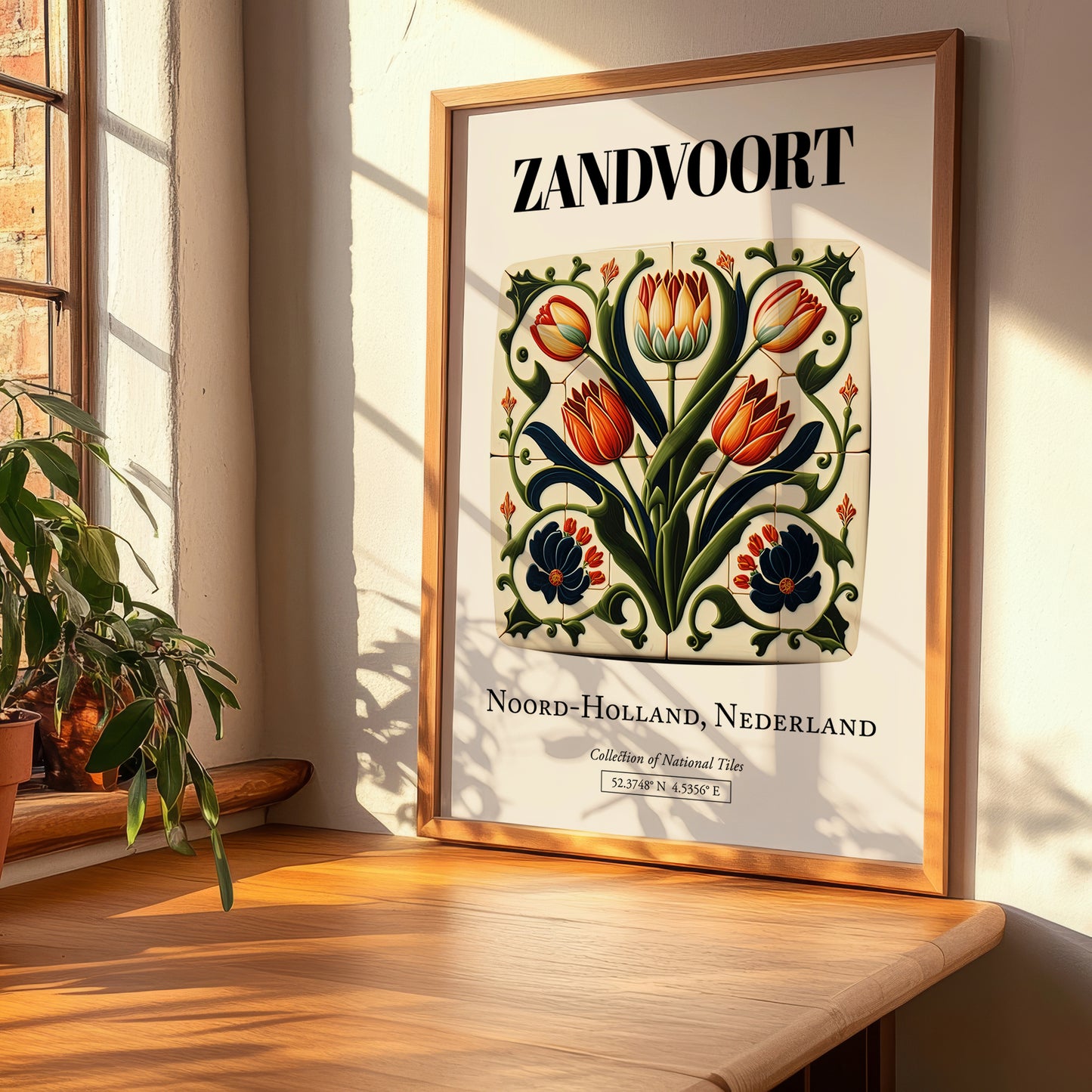 Zandvoort, Netherlands – Travel Wall Art, clean layout with no caption