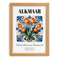 Alkmaar, Netherlands – Travel Destination Art, set in oak frame