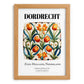 Dordrecht, Netherlands – Global Cities Wall Print, set in oak frame