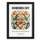 Dordrecht, Netherlands – Global Cities Wall Print, in sleek black frame