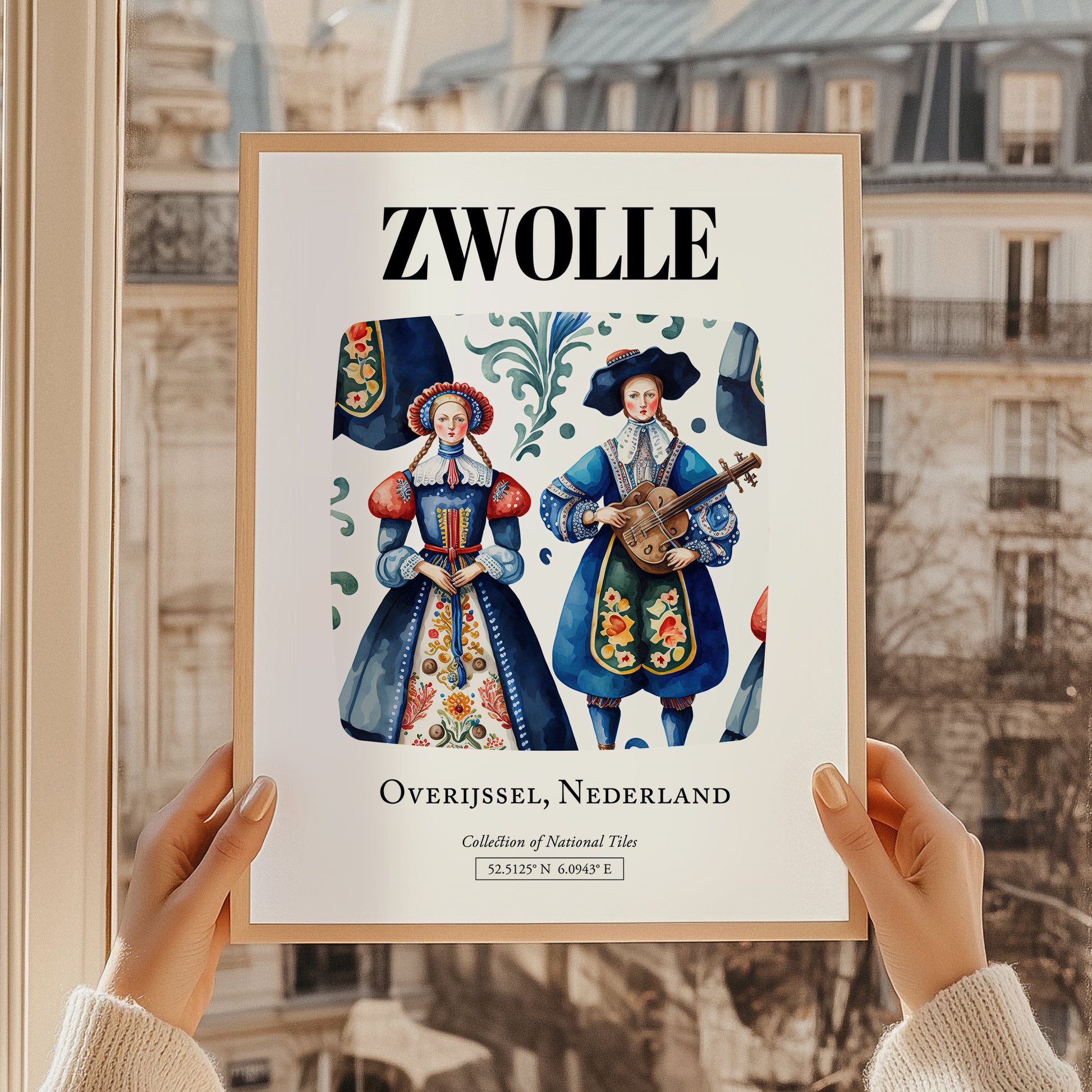 Zwolle, Netherlands – Wanderlust Wall Decor