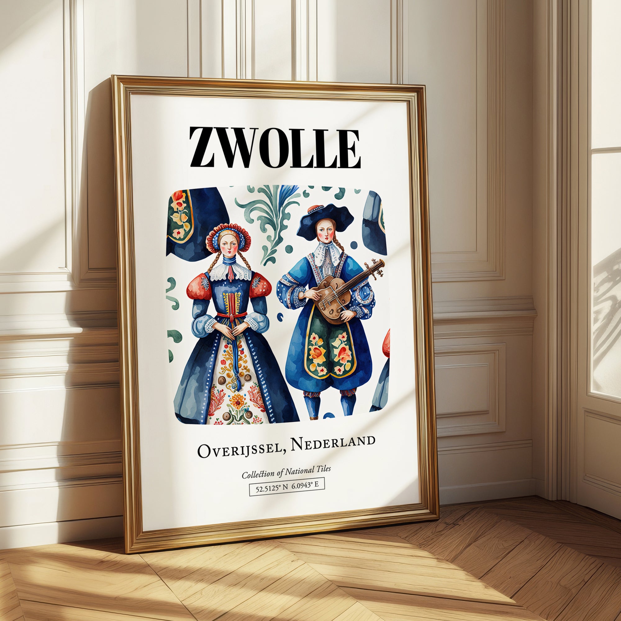 Zwolle, Netherlands – Wanderlust Wall Decor, styled in a charming Paris street view