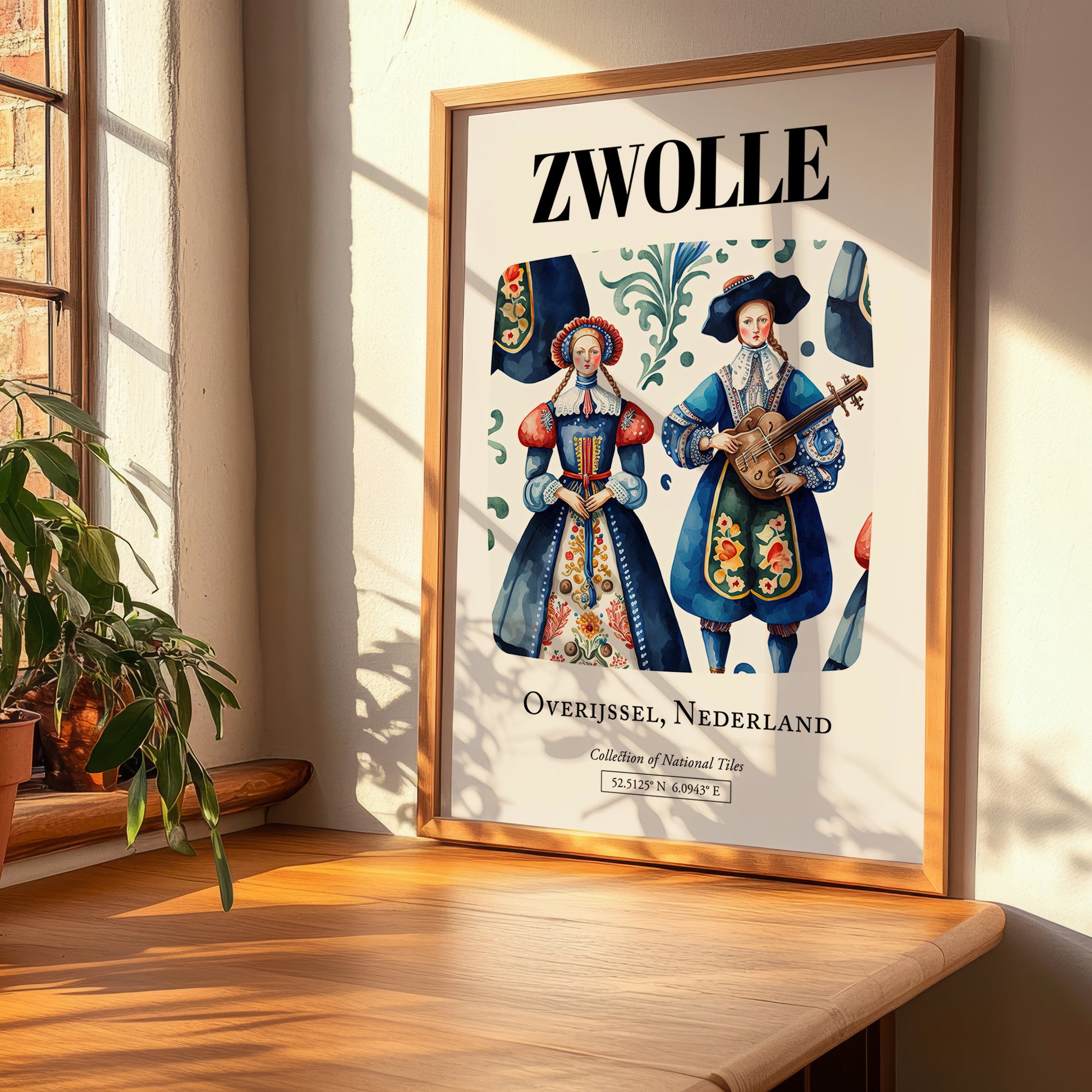 Zwolle, Netherlands – Wanderlust Wall Decor, clean layout with no caption