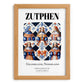 Zutphen, Netherlands – Travel Print, set in oak frame