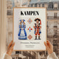 Kampen, Netherlands – Wanderlust-Inspired Poster