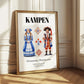 Kampen, Netherlands – Wanderlust-Inspired Poster, styled in a charming Paris street view