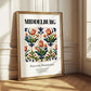 Middelburg, Netherlands – Travel Memories Wall Print, styled in a charming Paris street view