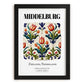 Middelburg, Netherlands – Travel Memories Wall Print, in sleek black frame