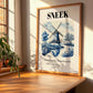 Sneek, Netherlands – Tourist Destination Poster, clean layout with no caption