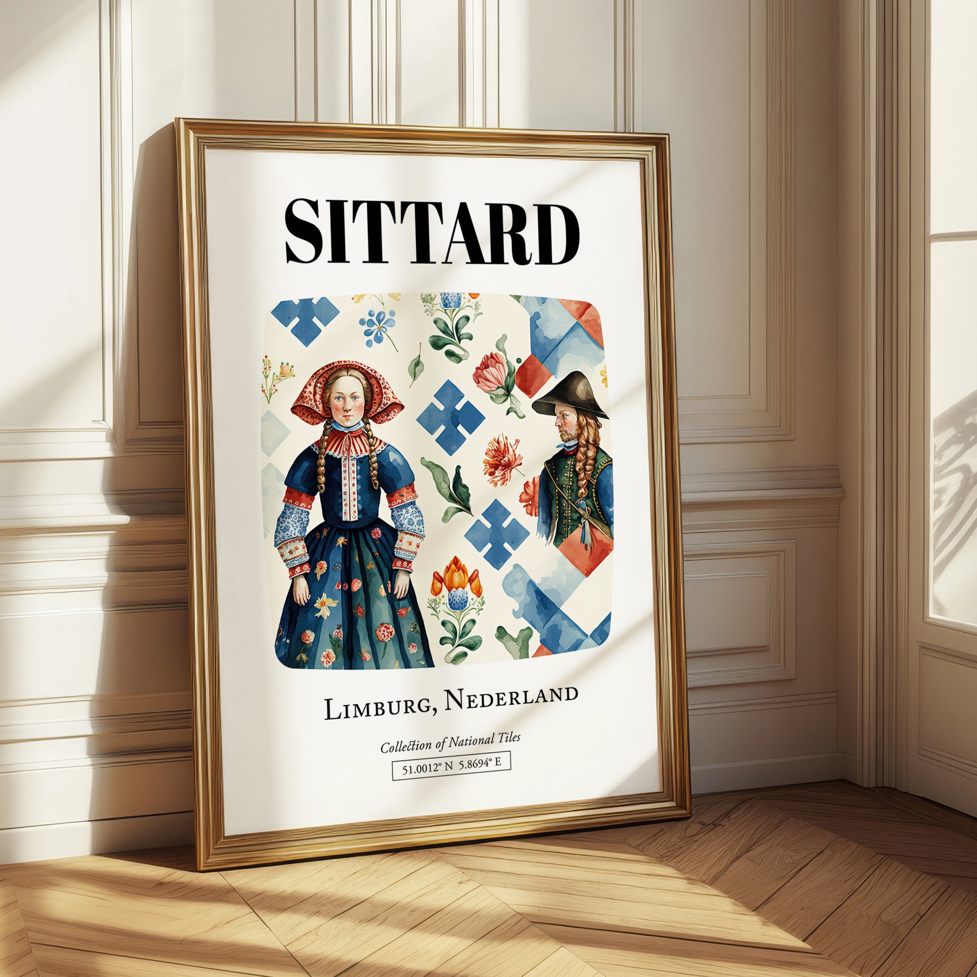 Sittard, Netherlands – National Pride Wall Decor, styled in a charming Paris street view