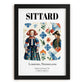 Sittard, Netherlands – National Pride Wall Decor, in sleek black frame