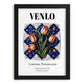 Venlo, Netherlands – Travel Print, in sleek black frame