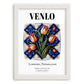 Venlo, Netherlands – Travel Print, placed in minimal white frame