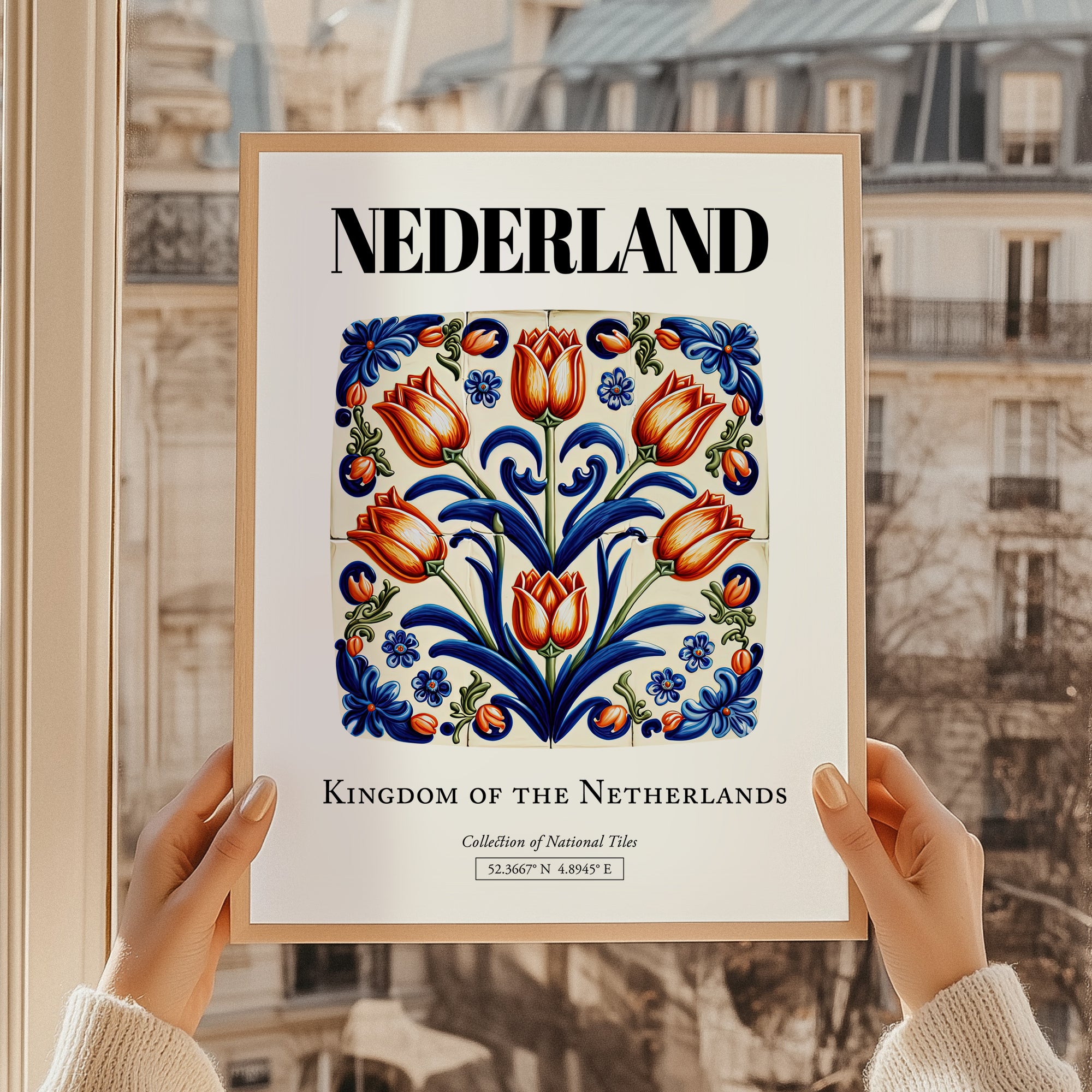 Nederland, Netherlands – Architectural Travel Art