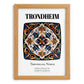 Trondheim, Norway – Dream Destination Decor, set in oak frame