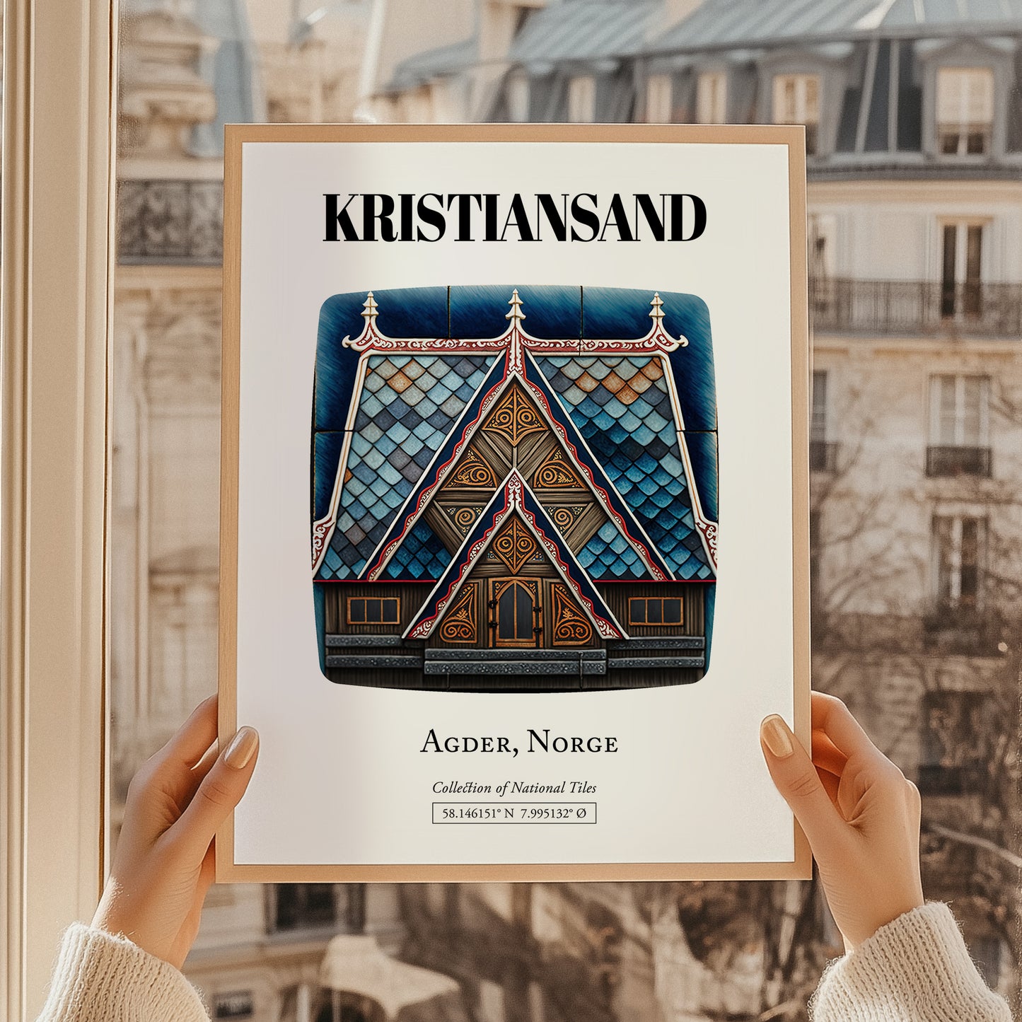 Kristiansand, Norway – Travel Poster