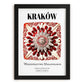 Kraków, Poland – Travel Print, in sleek black frame