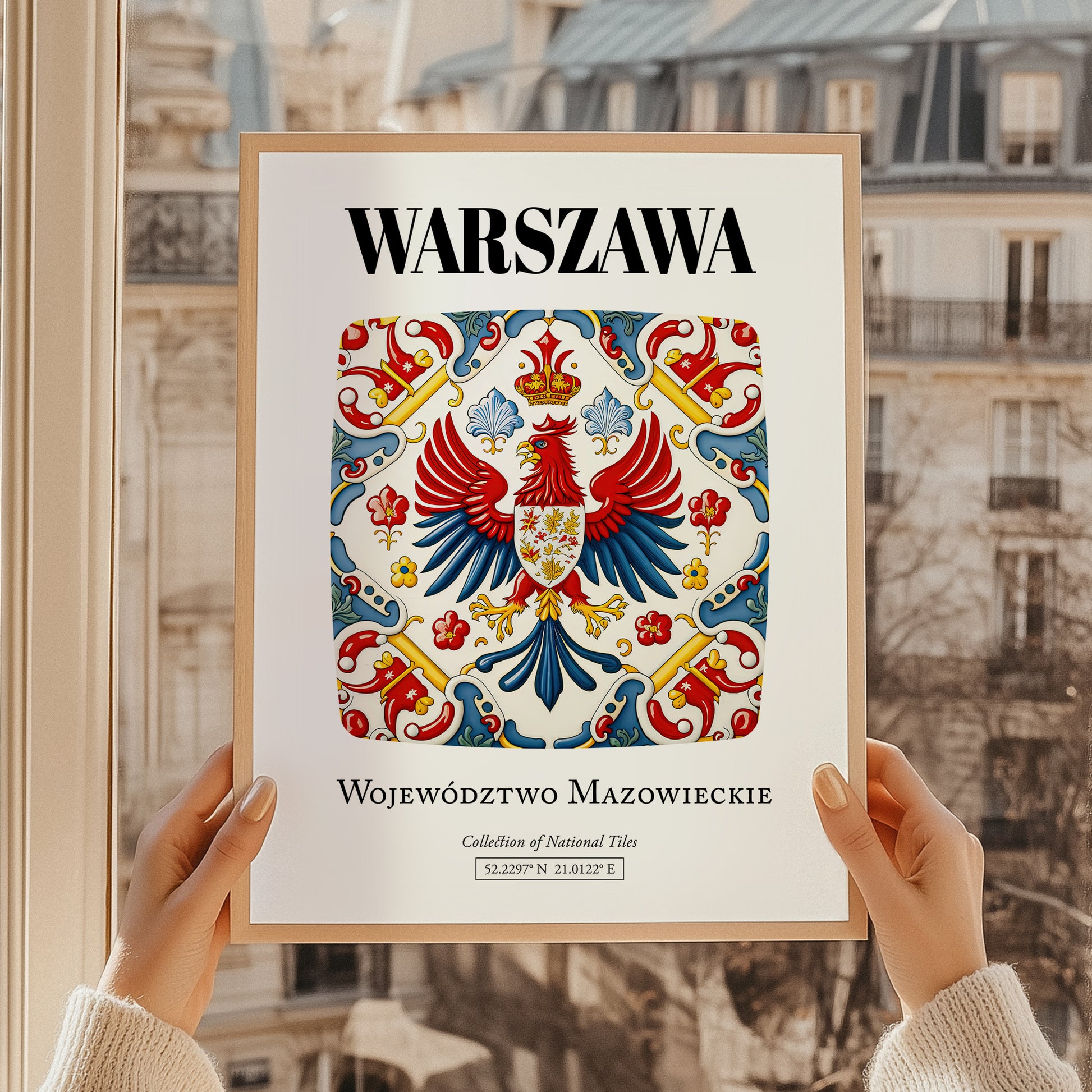 Warszawa, Poland – Wanderlust Wall Decor