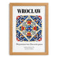 Wrocław, Poland – Cityscape Wall Art, set in oak frame