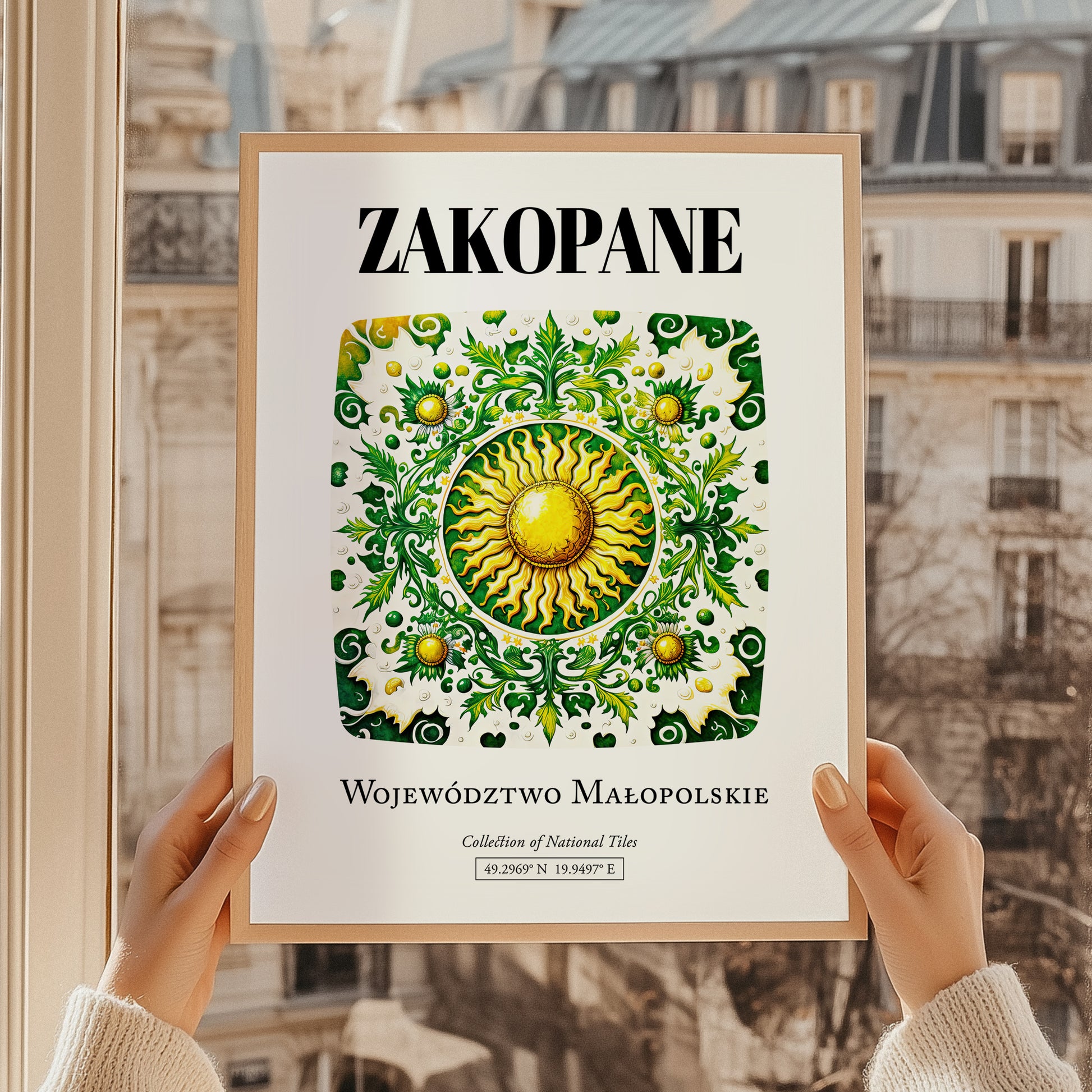 Zakopane, Poland – Illustrated Travel Poster