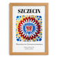 Szczecin, Poland – Travel Wall Art, set in oak frame