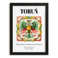 Toruń, Poland – Dream Destination Decor, in sleek black frame