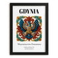 Gdynia, Poland – Travel Print, in sleek black frame